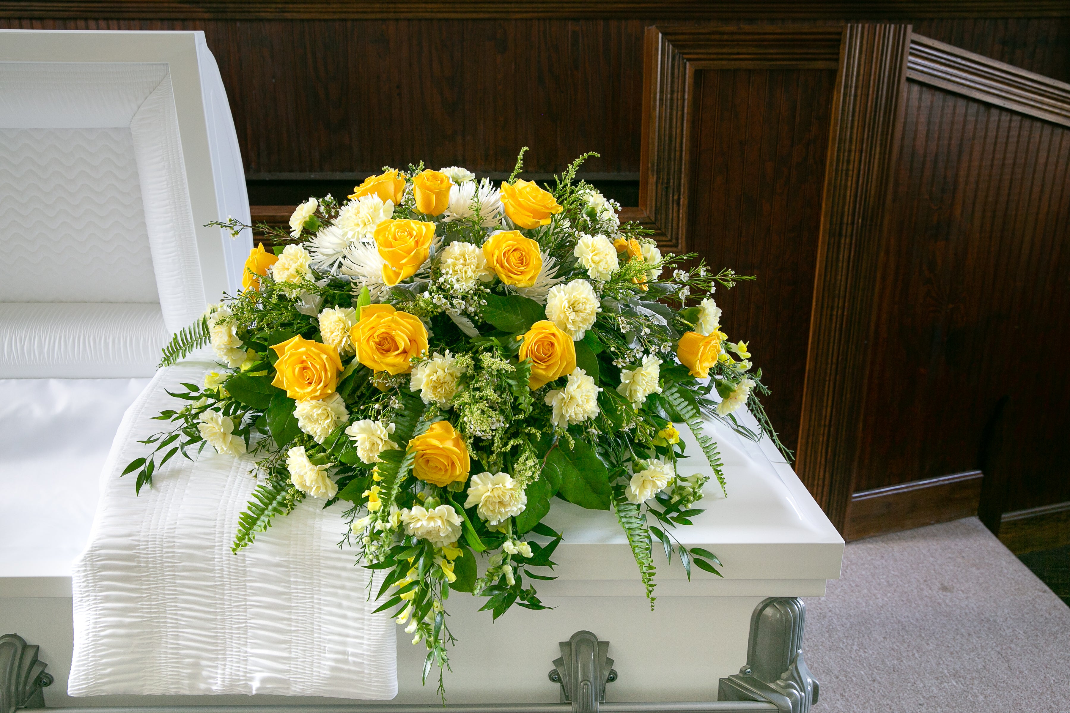 Flower Funeral Floral Arrangements Christian And Catholic Funerals:
