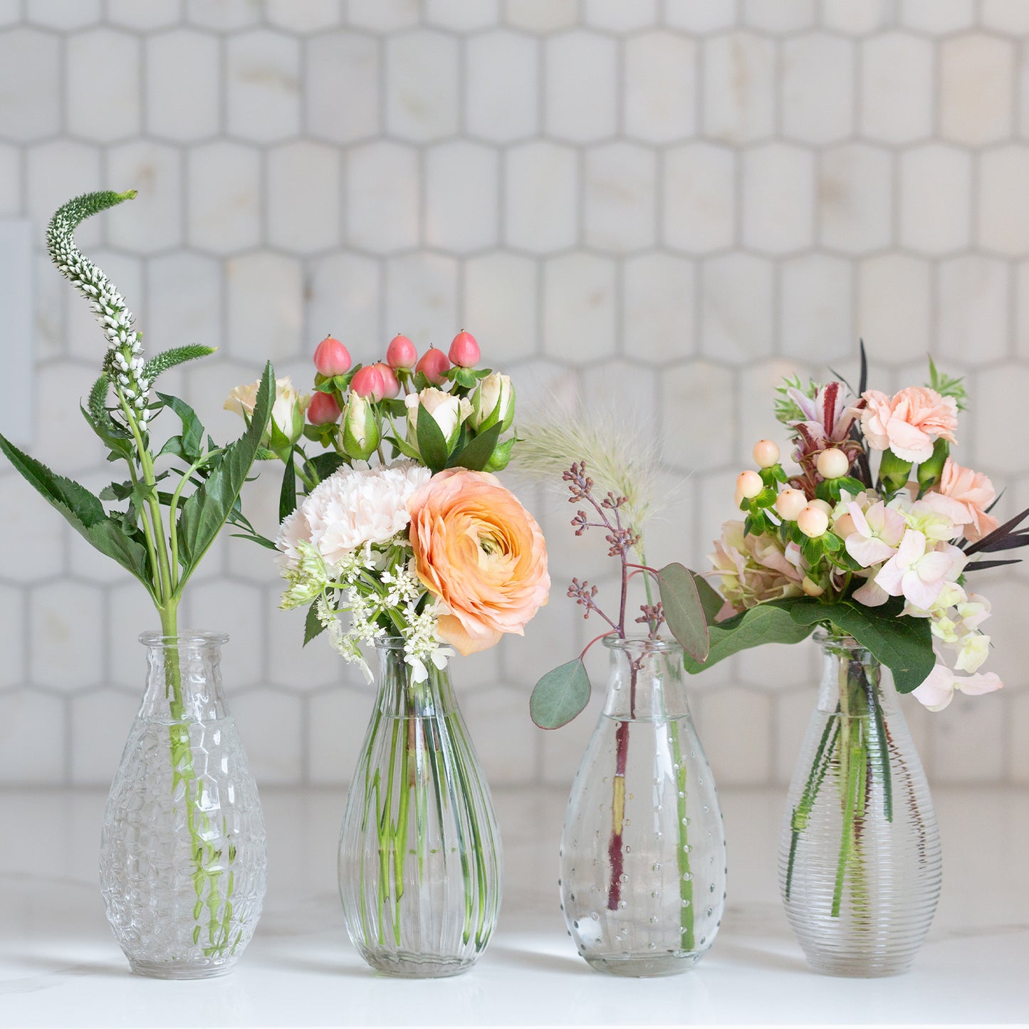 Cafe Bud Vase Collection 5.5"