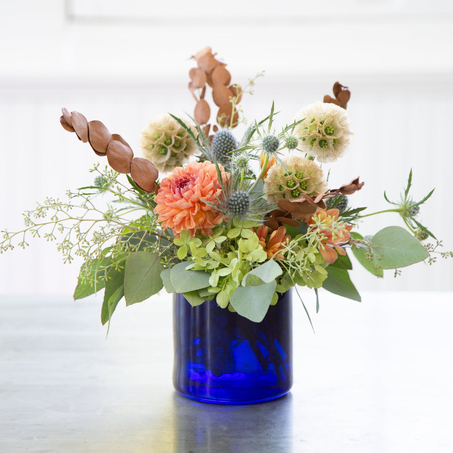 Cylinder Vase - Cobalt