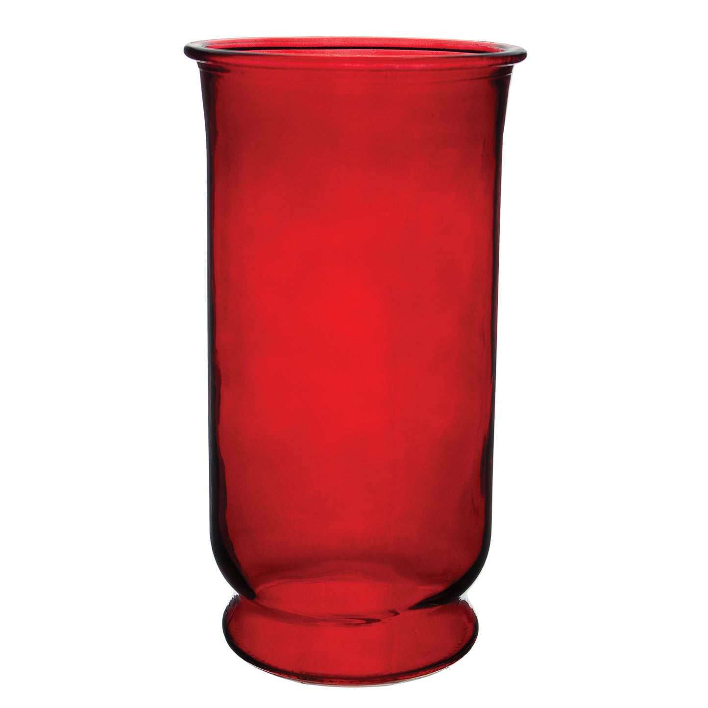 10" Regency Vase – Ruby