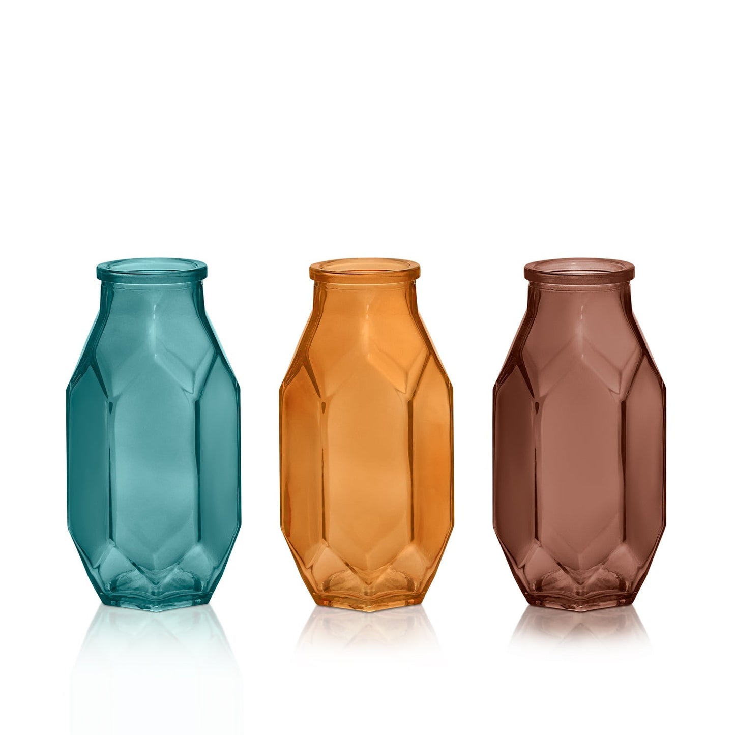 6 1/8" Argyle Vase - Smoke & Spice Assortment