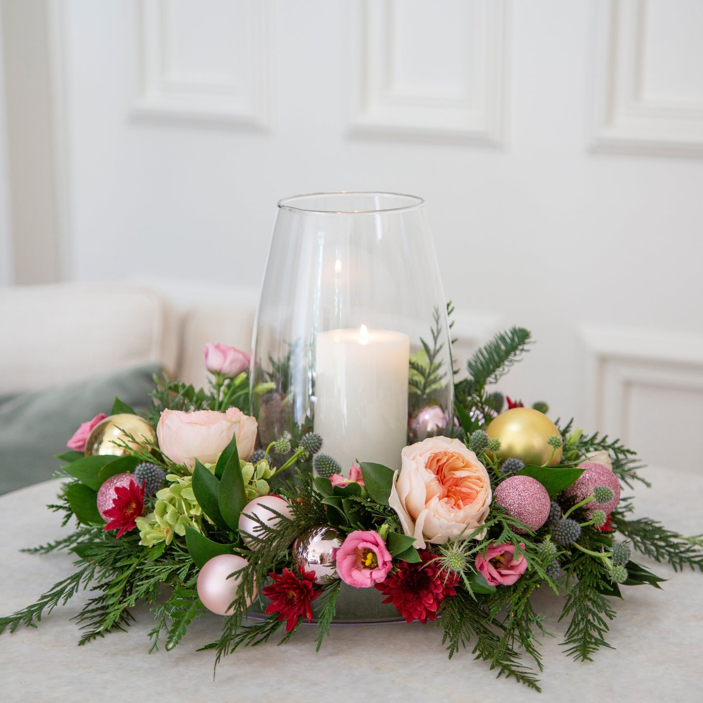 11" Glass Celebrity Vase