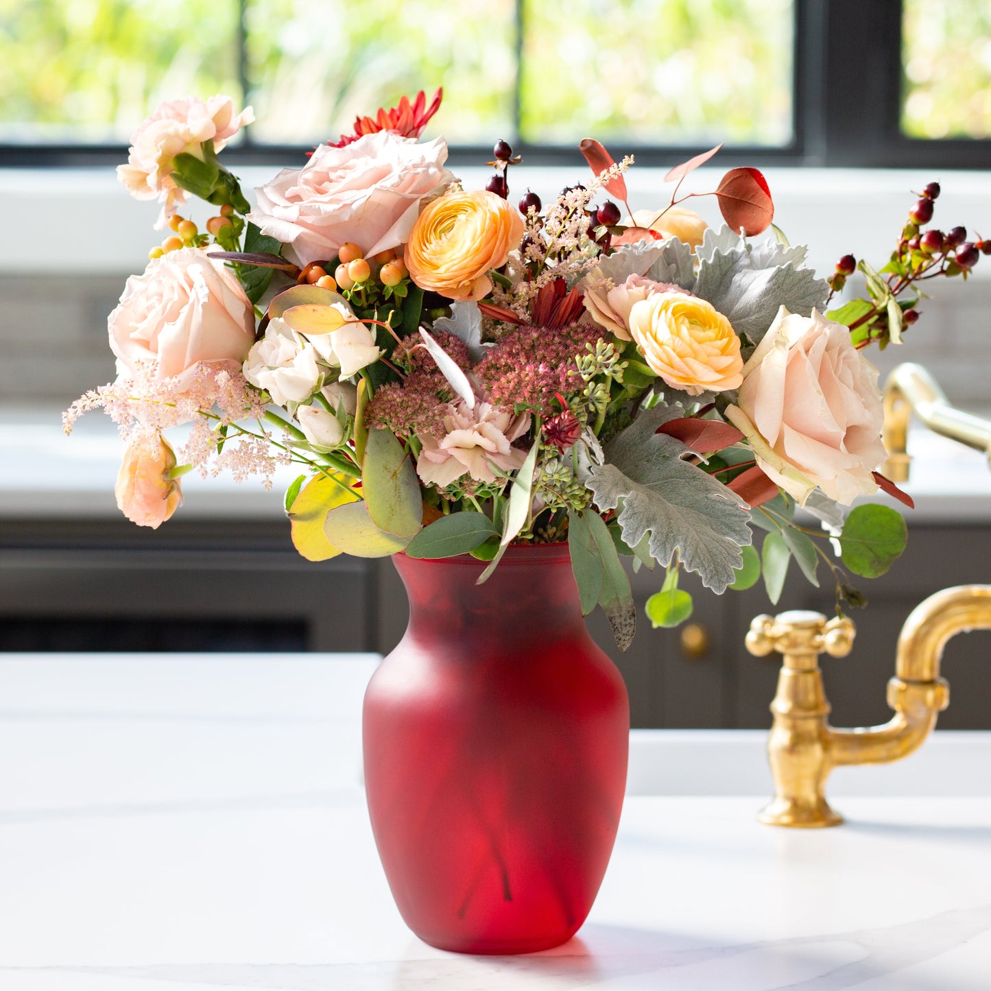 8" Rose Vase - Campfire Assortment