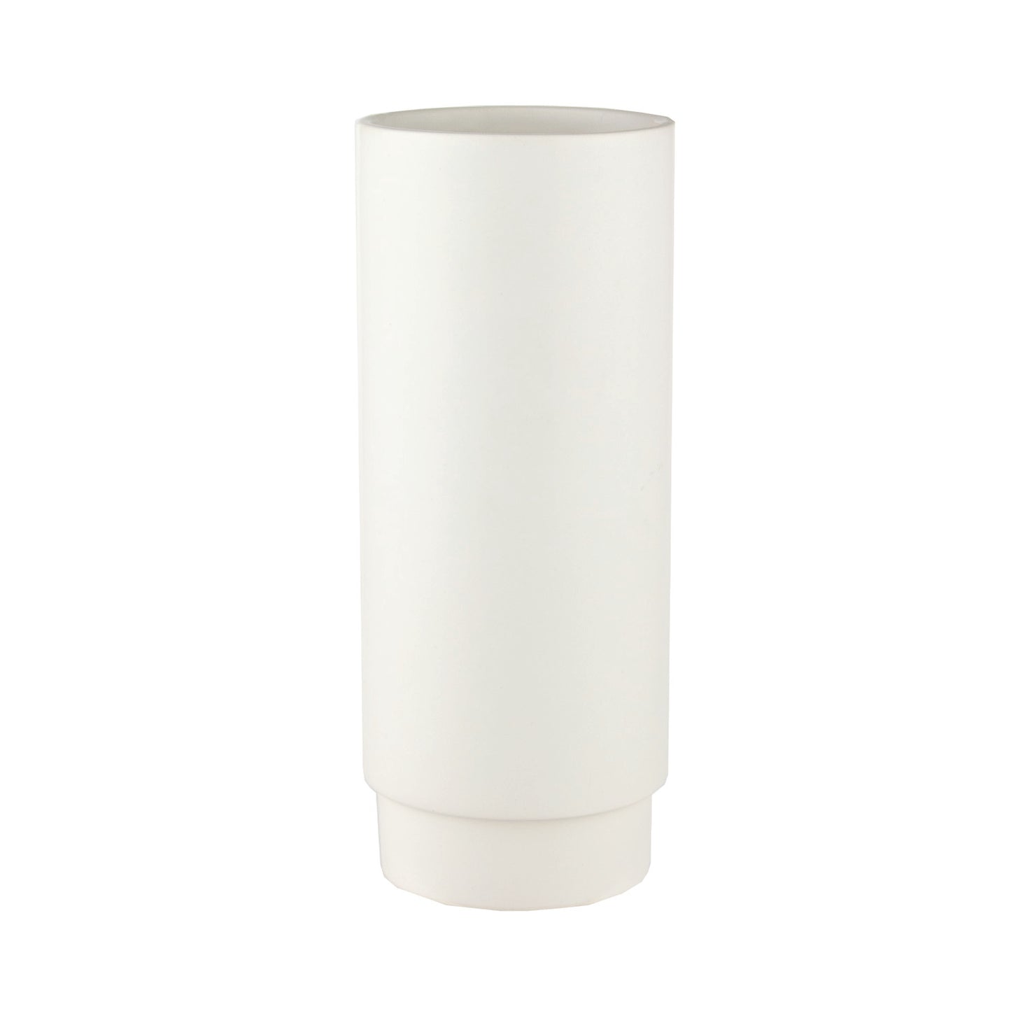 Stepped Cylinder - Matte White