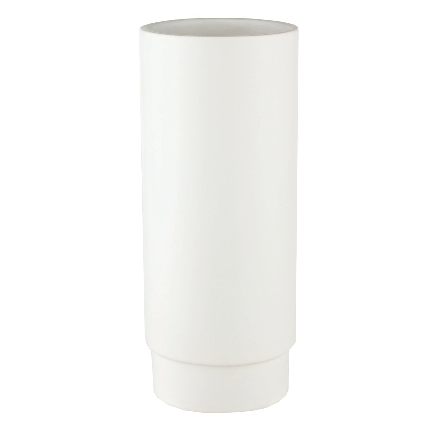 Stepped Cylinder - Matte White