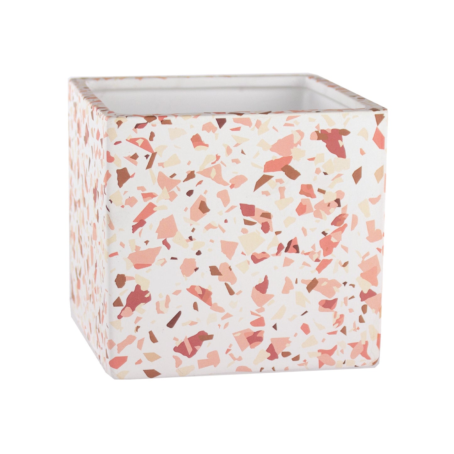 Square Planter - Terrazzo Spice