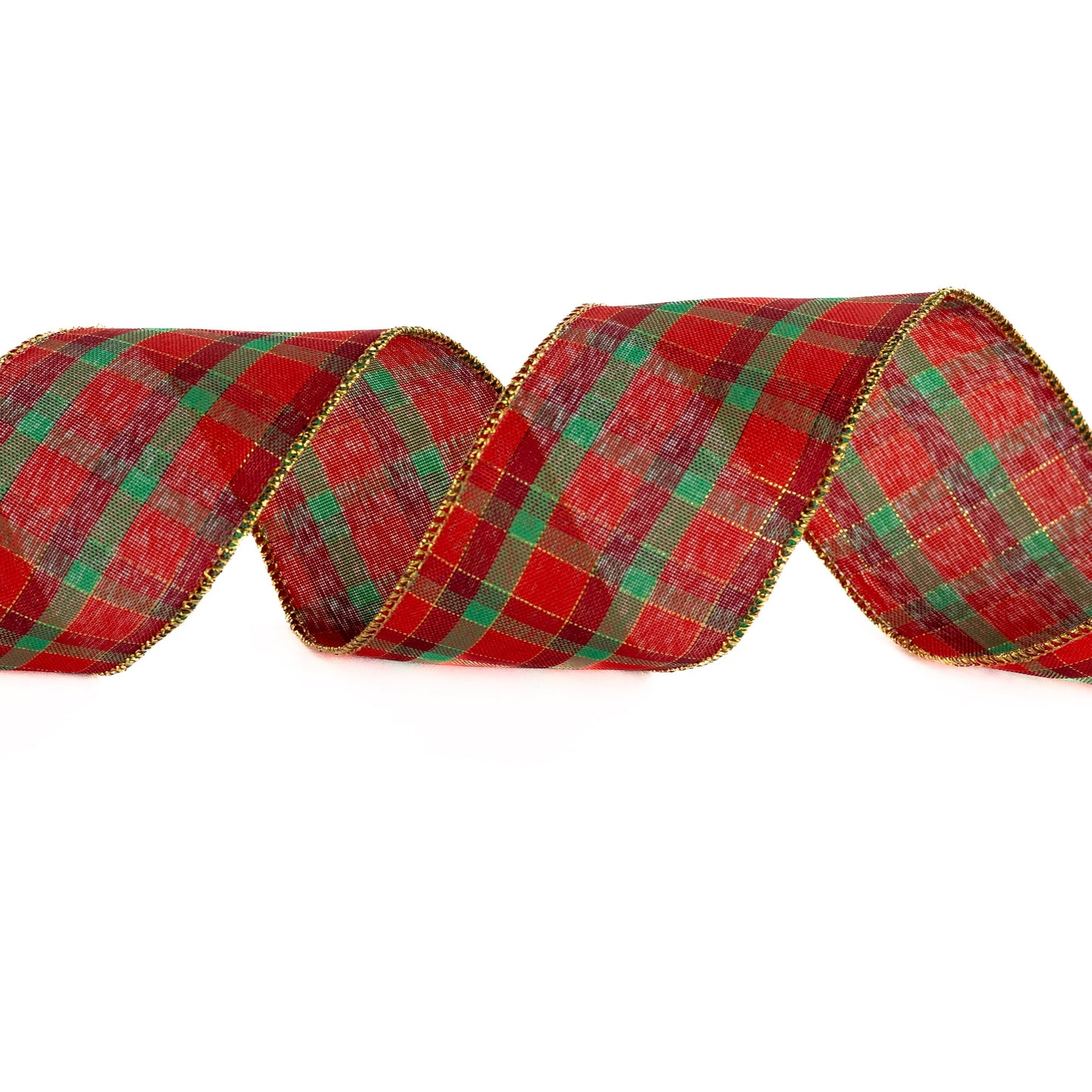 Santa Plaid -- 50 Yard Rolls