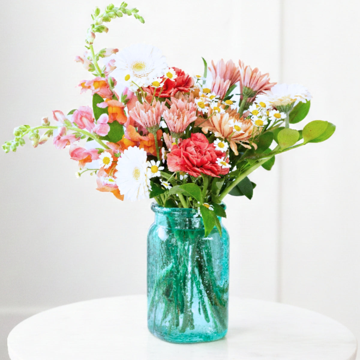 5 1/2" Hammered Jar Vase