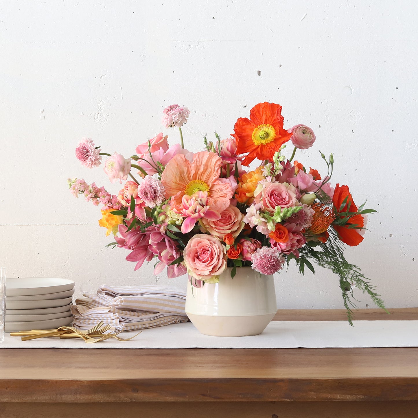 Our beautiful ceramic crock makes perfect table decorations.