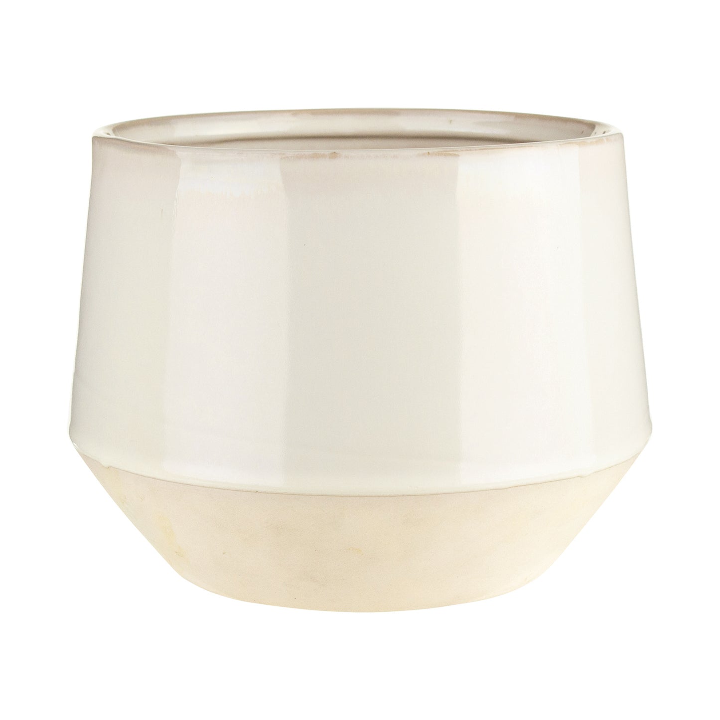 5 inch Ceramic Tapered Crock is a perfect pot for housing plants.