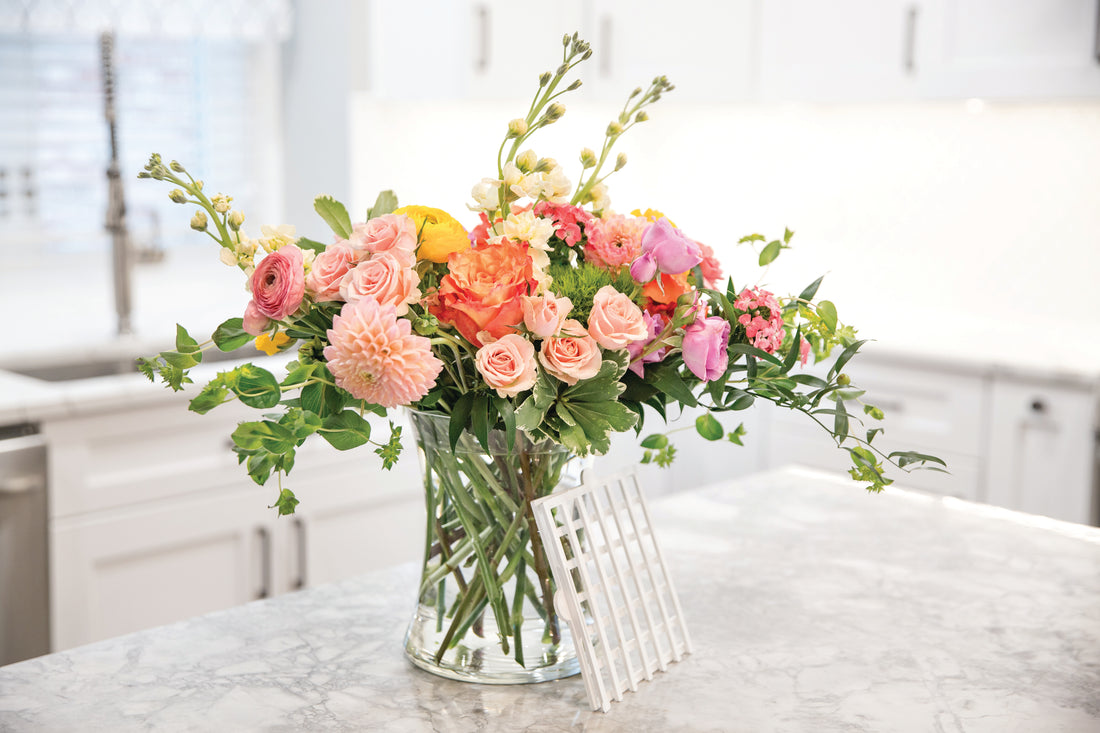 How to Create Stunning Flower Arrangements with the DIY Floral Grid