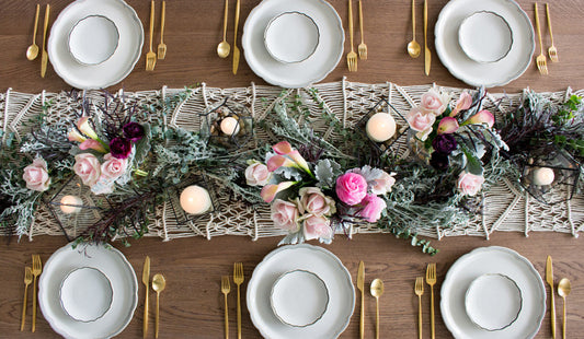 How to Create a Lantern-Inspired, Boho Chic Tablescape with Derek