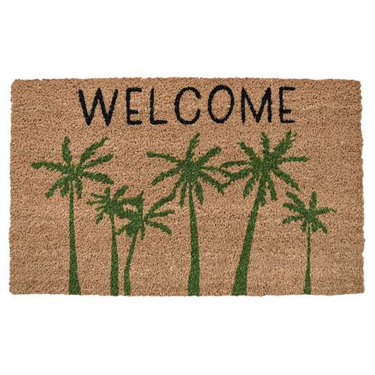 Welcome Palm Trees Doormat