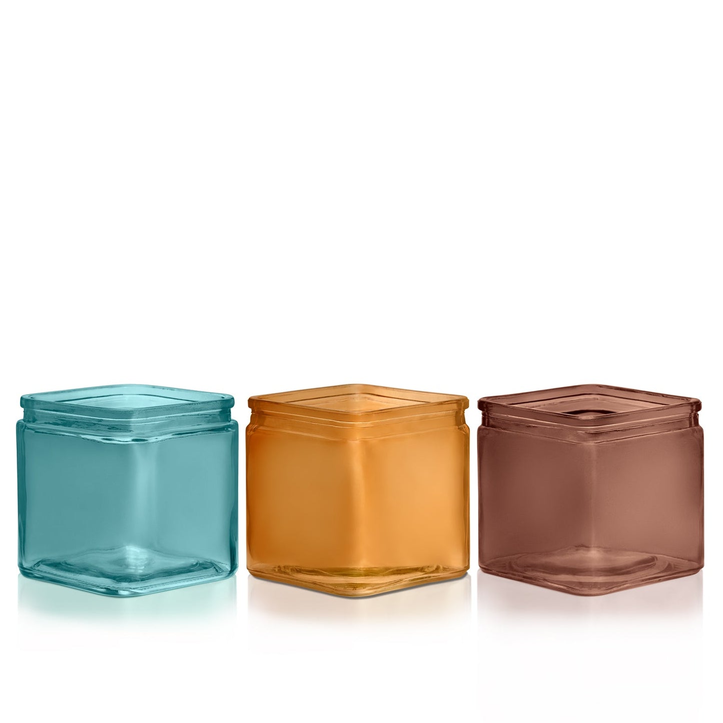 5" x 5" x 5" Square Vase - Case of 12