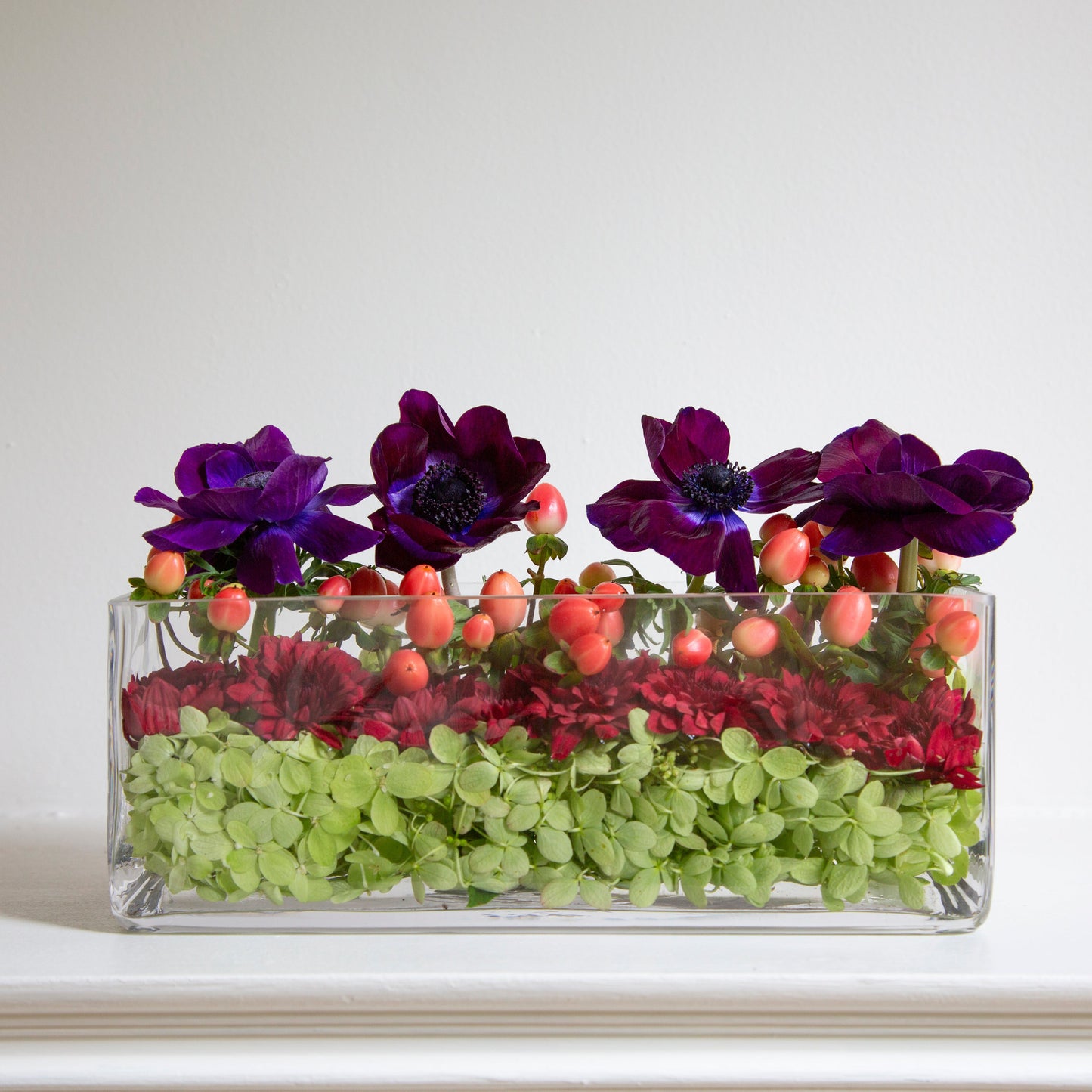 Glass Rectangle Vase