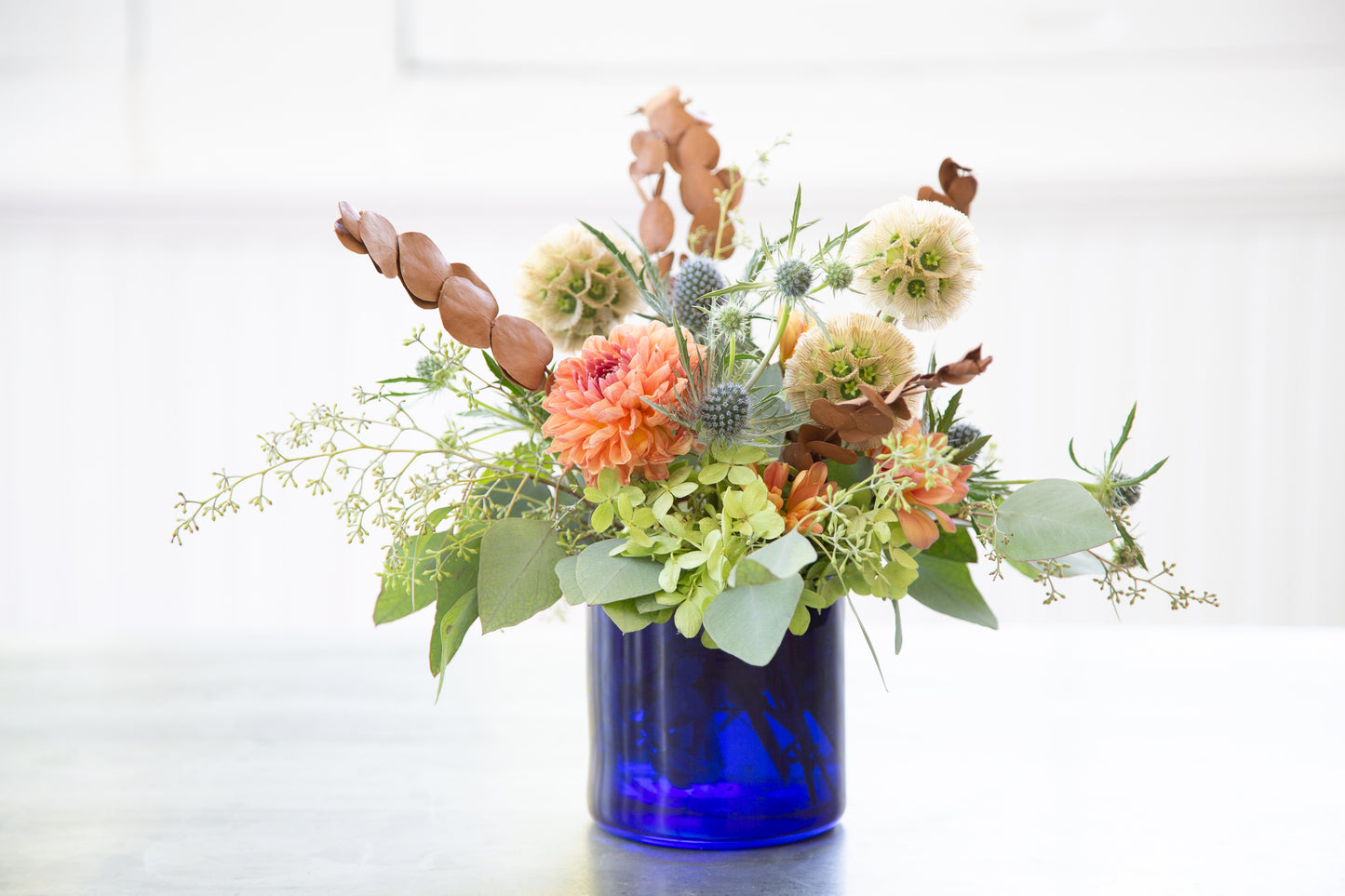Cylinder Vase - Cobalt