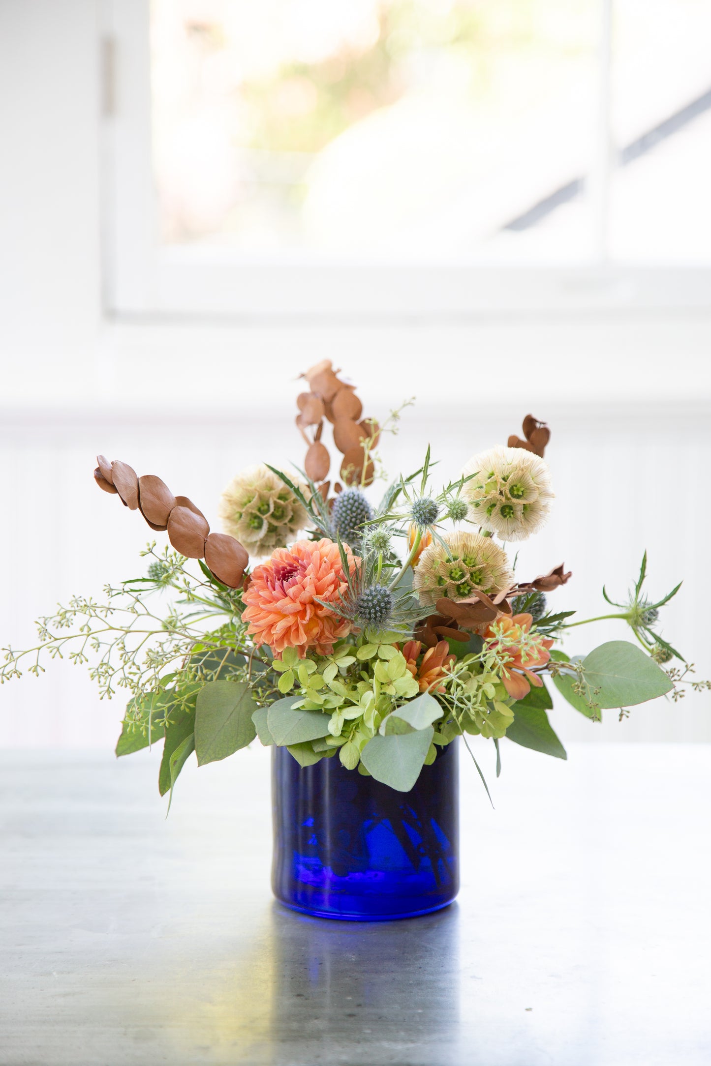 Cylinder Vase - Cobalt