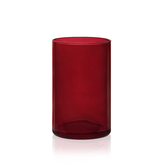 5" x 8" Cylinder - Cranberry