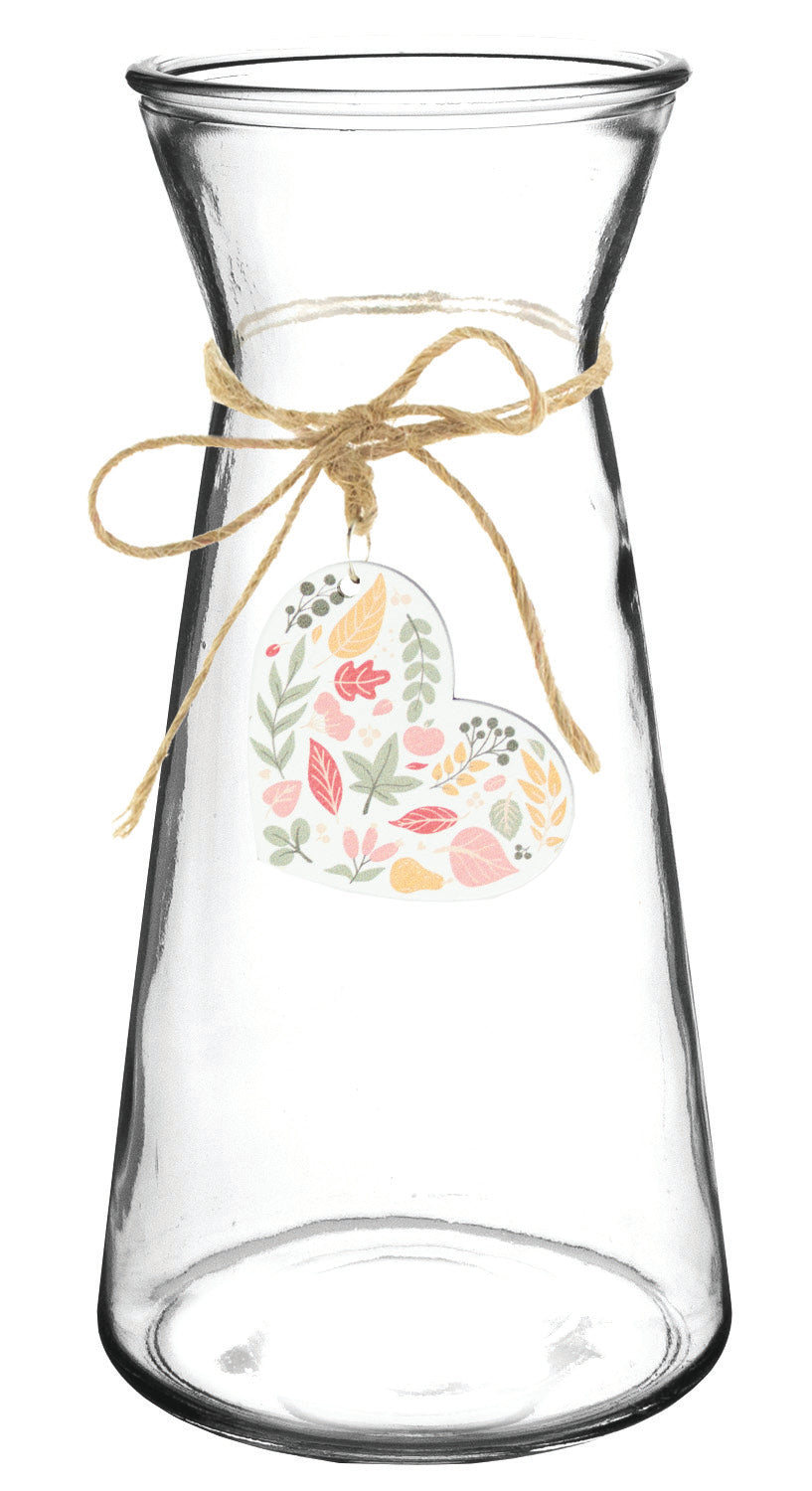 9" Vibe Vase – Marigold & Harvest Heart Collection