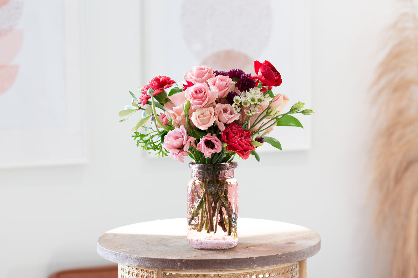 5 1/2" Hammered Jar Vase