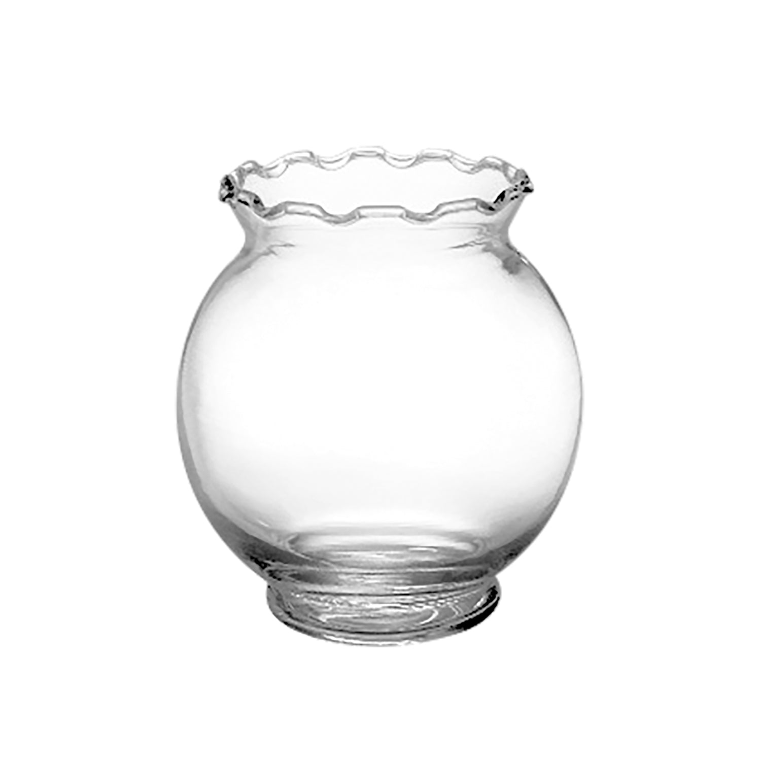 glass ivy bowl for flowers