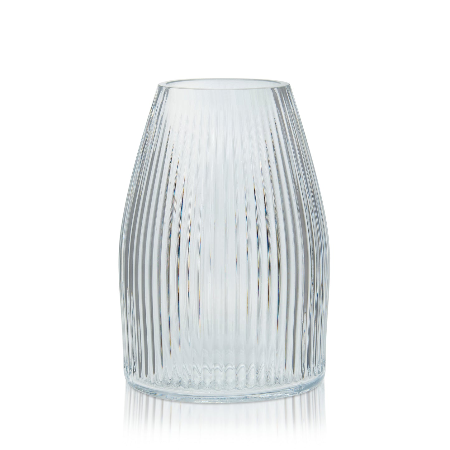 4.50" x 7" Ribbed Tapered Pyramid - Case of 6