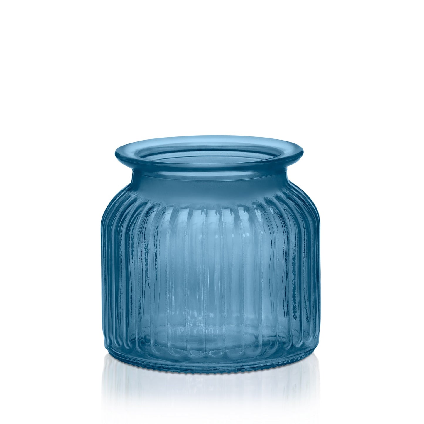 4.124" Ribbed Jar - Case of 12