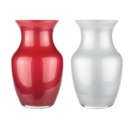 8" Rose Vase – Peppermint Assortment