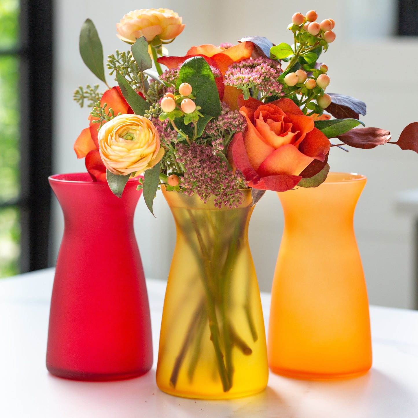 6 3/8" Vibe Vase - Campfire Assortment