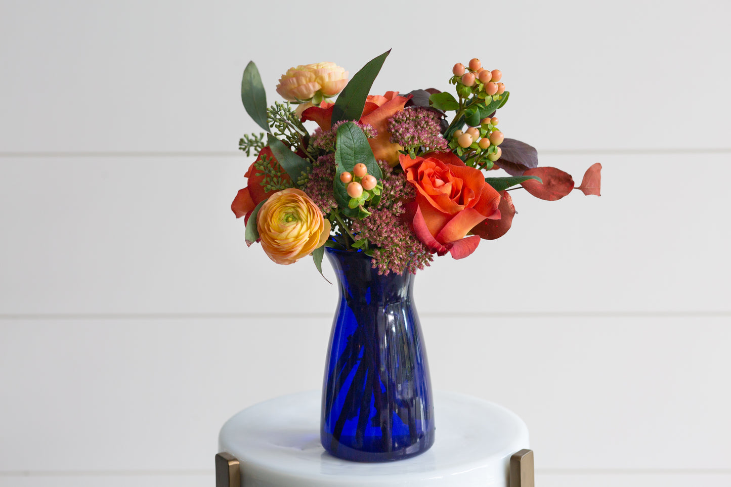 Vibe Vase - Cobalt Blue - Fall and Winter Season Vase