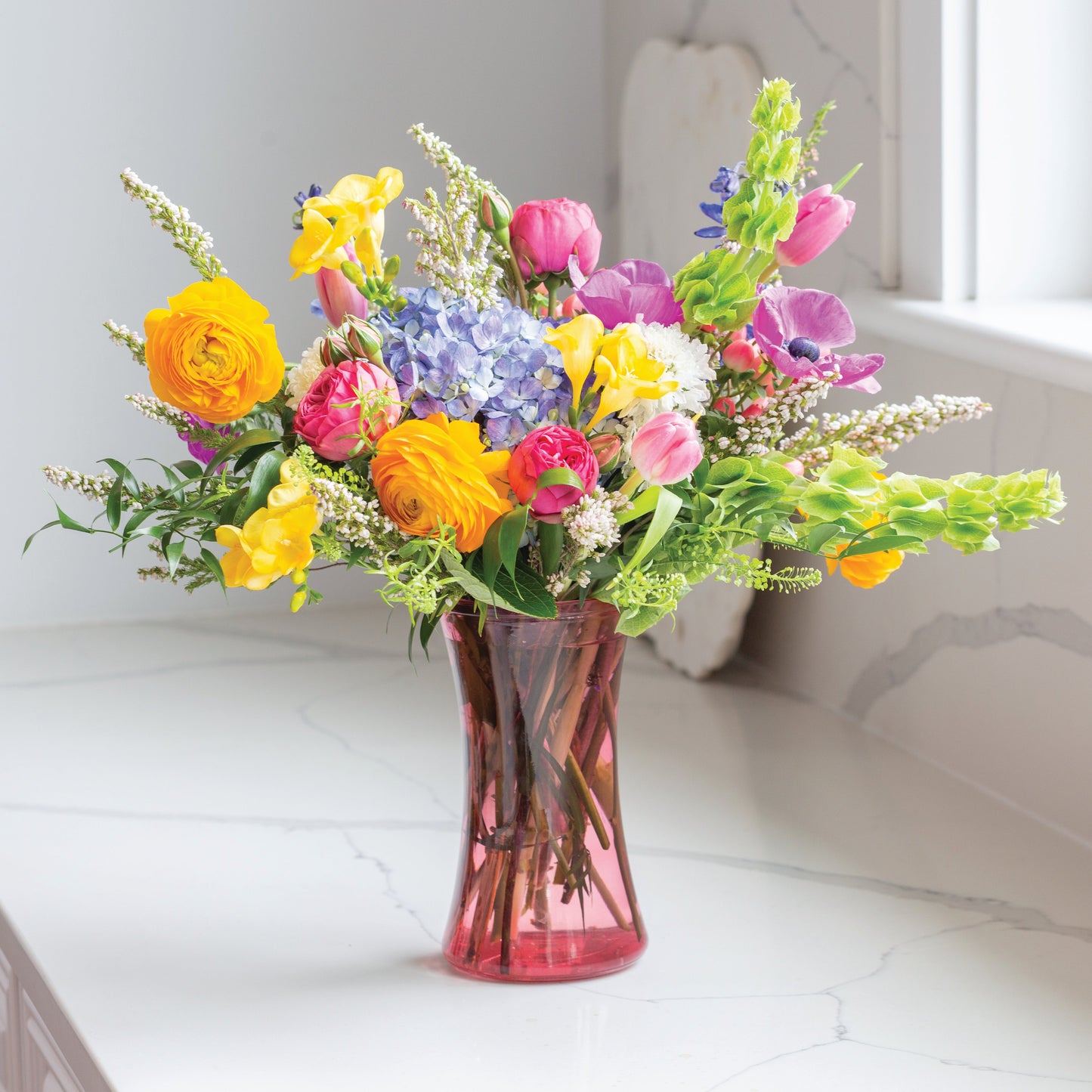 8" Glass Lollipop Gathering Vase Assortment