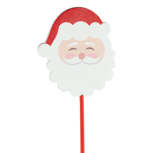 18" Holiday Picks – Santa, Ornament & Gingerbread