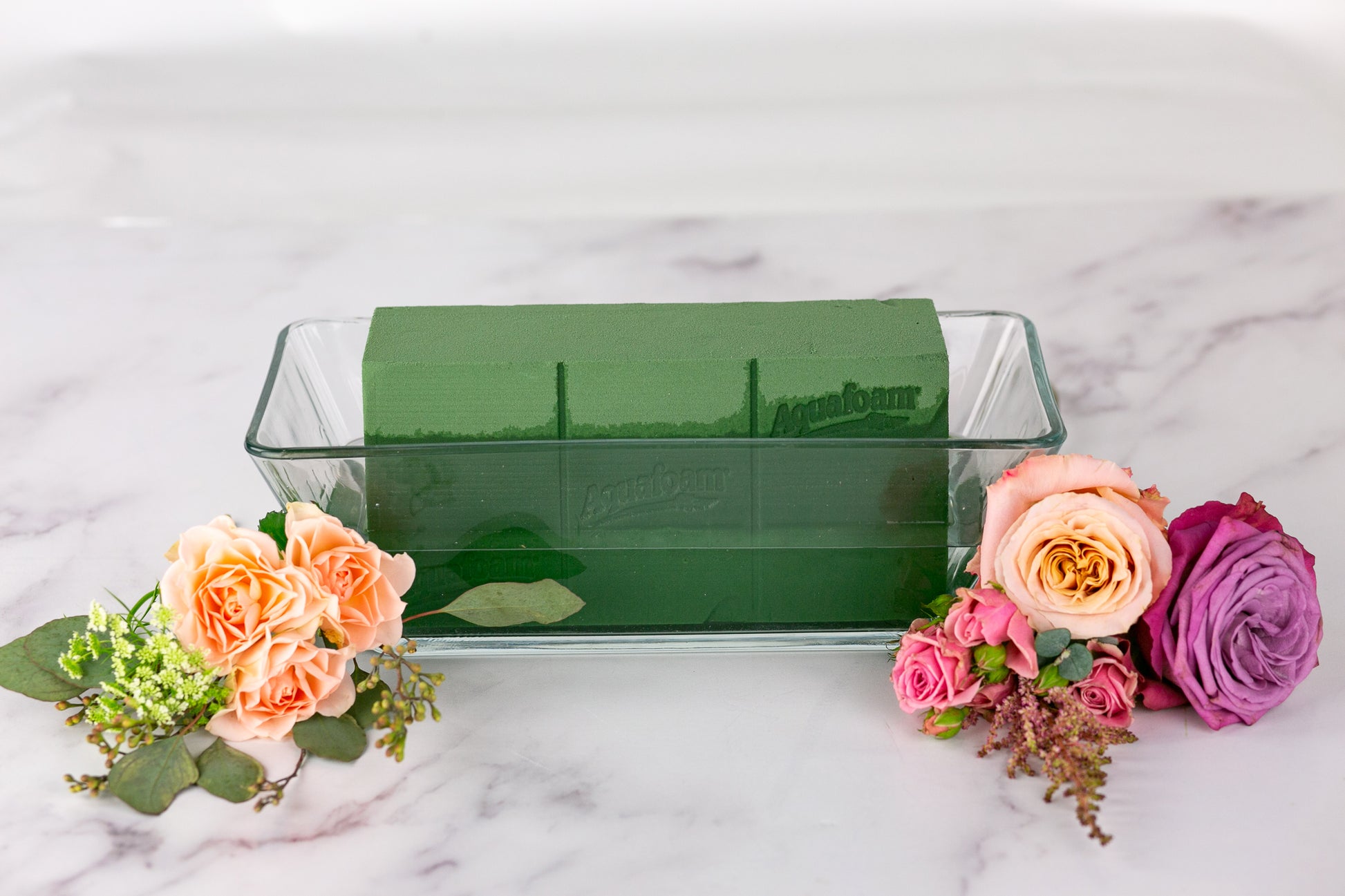 Florist Foam Brick with Free Tray