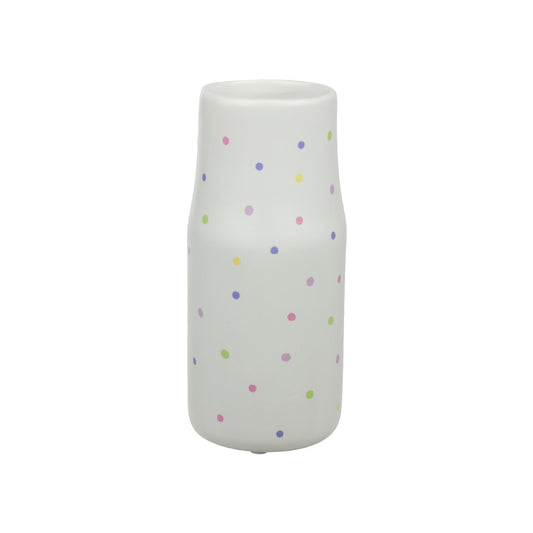 6" Bevel Vase - Painted Pastels