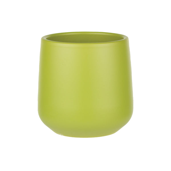 large yellow pots for plants Atlanta Planter