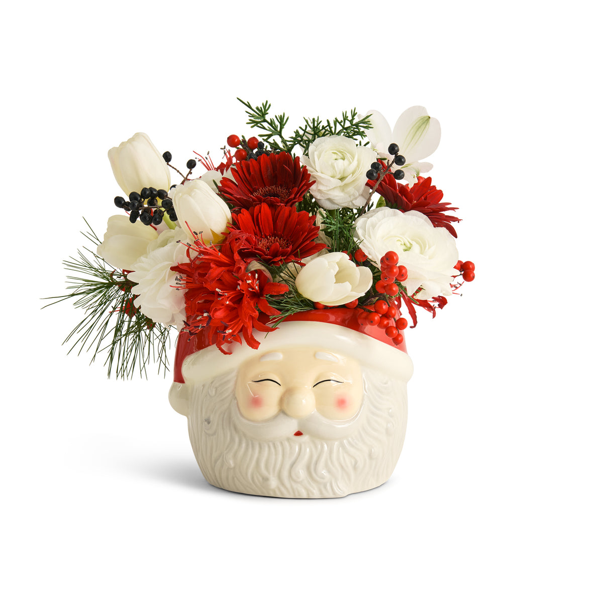 Ceramic Santa Claus Planter