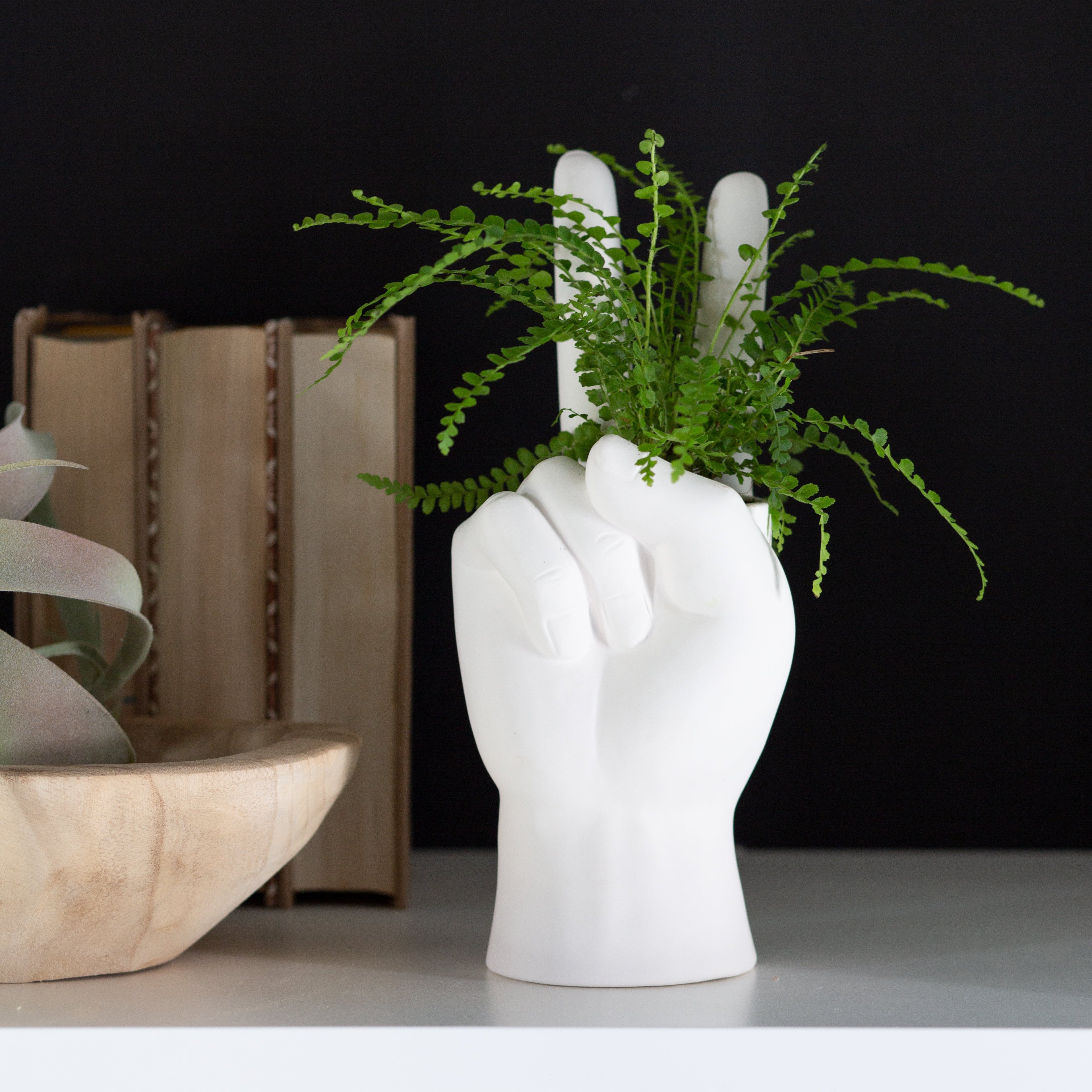 Anthology Peace Sign Planter