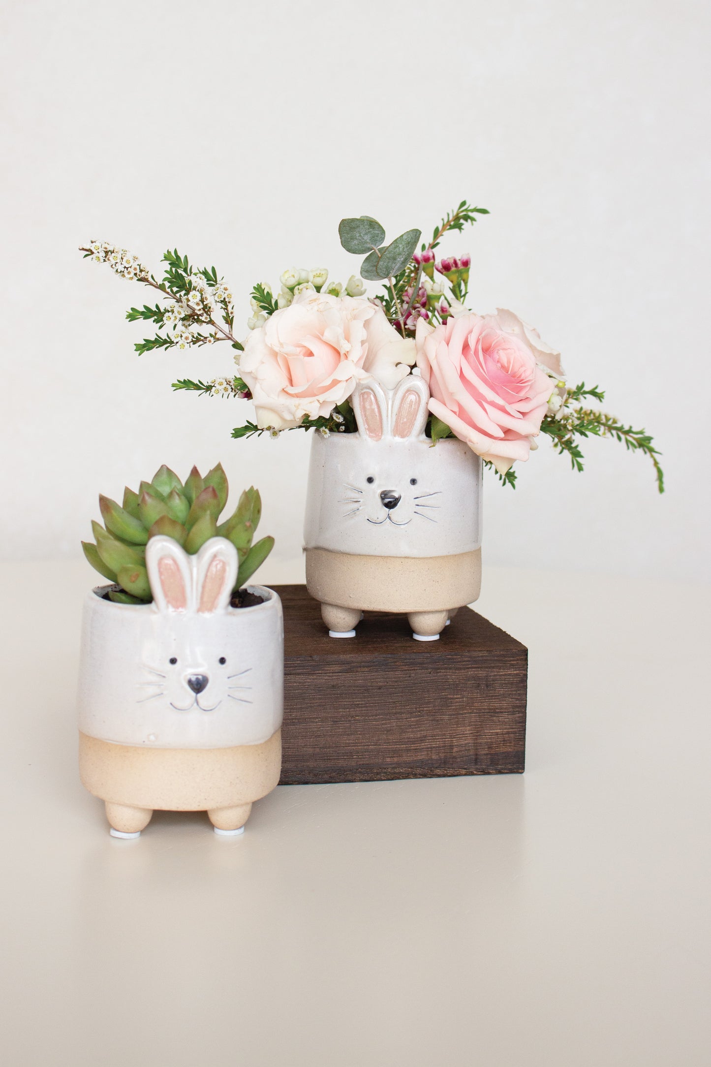 Ceramic Bunny Planter