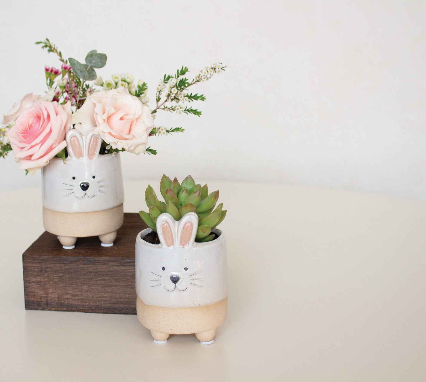 Ceramic Bunny Planter