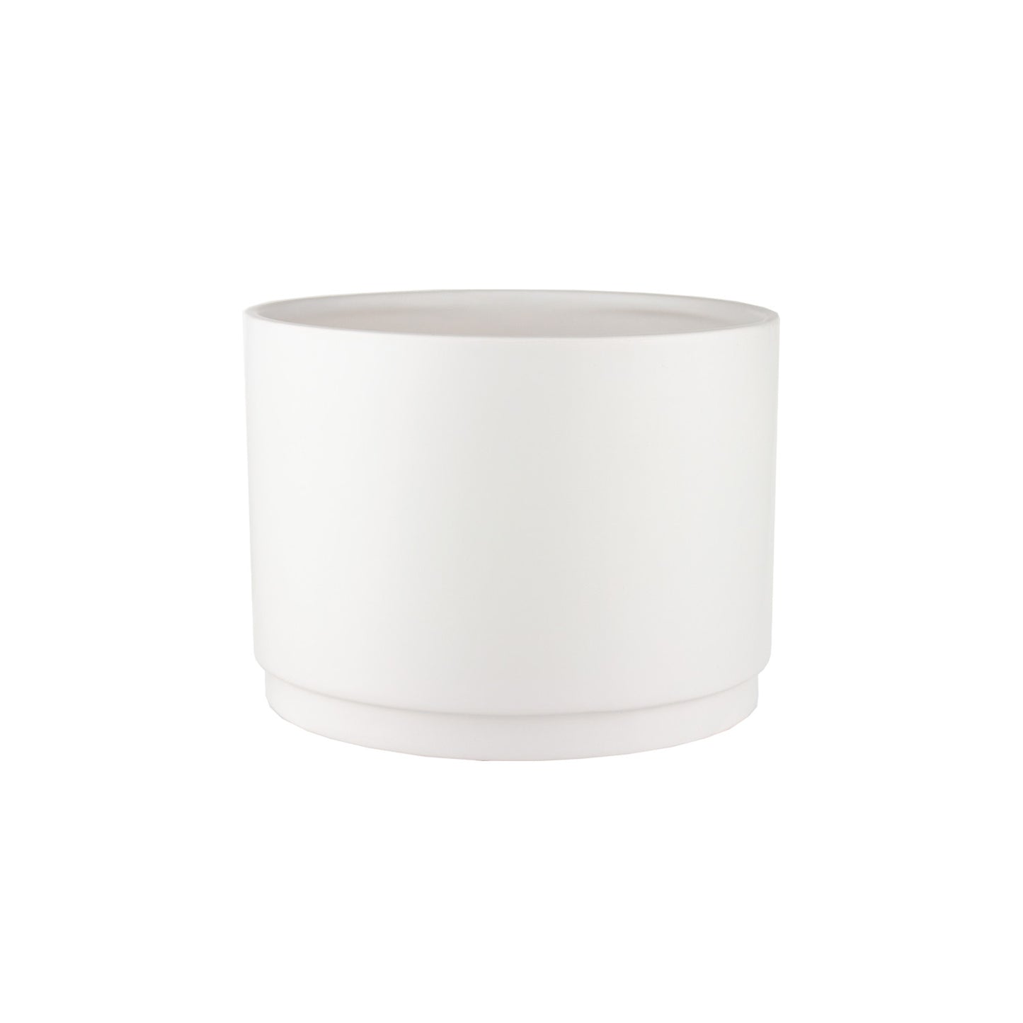 Stepped Planter - Matte White