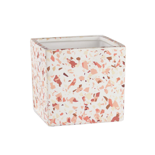 Square Planter - Terrazzo Spice