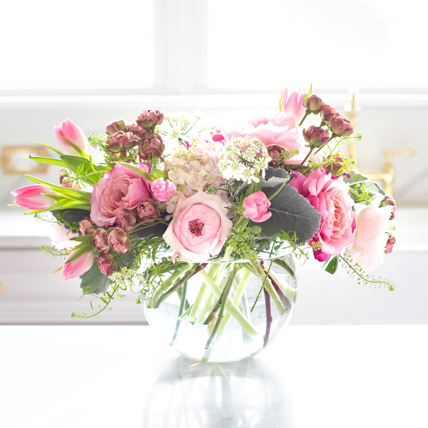 glass bubble ball vases are perfect wholesale florist item
