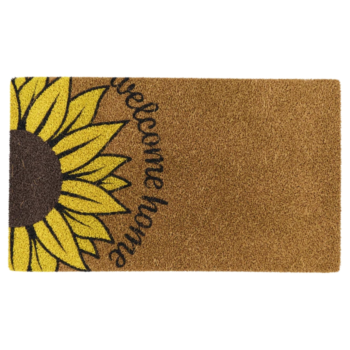 Welcome Home Sunflower Doormat