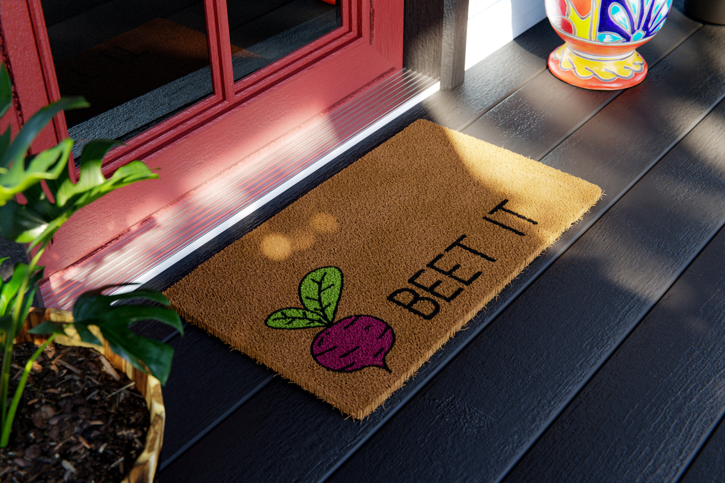 Beet It Doormat
