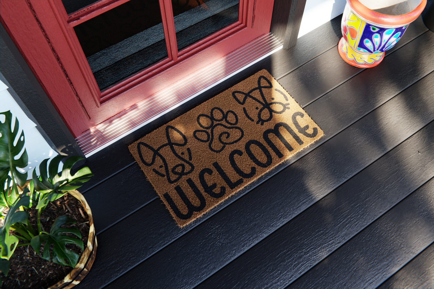 Welcome Cat and Dog Doormat