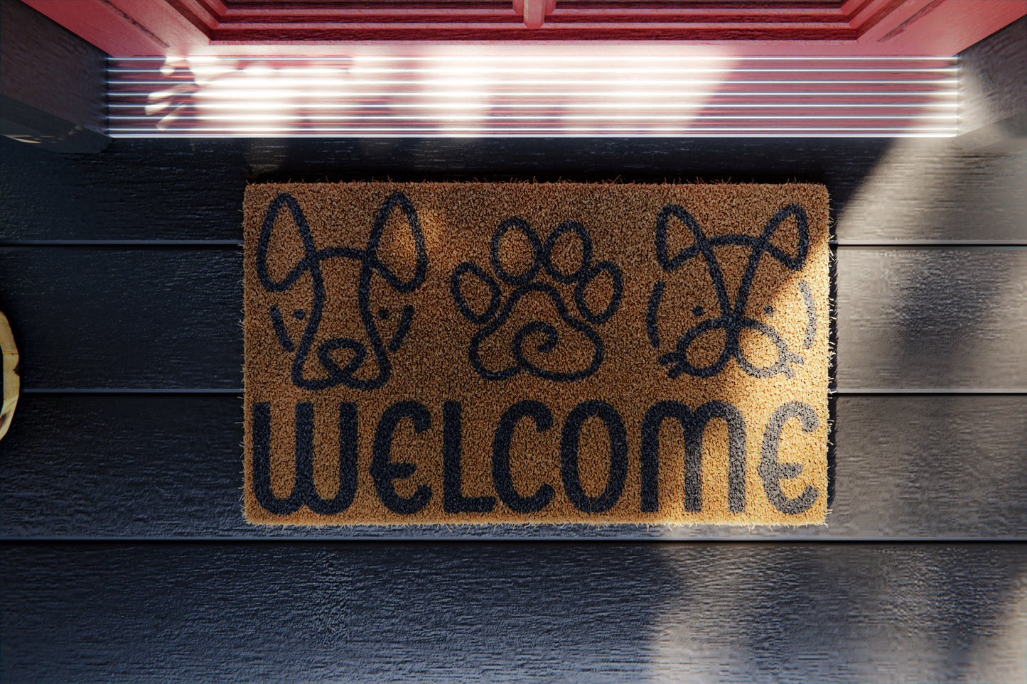 Welcome Cat and Dog Doormat