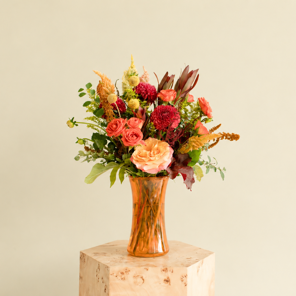 8" Gathering Vase - Smoke & Spice Assortment