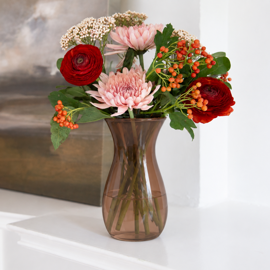 8" Jordan Vase - Smoke & Spice Assortment