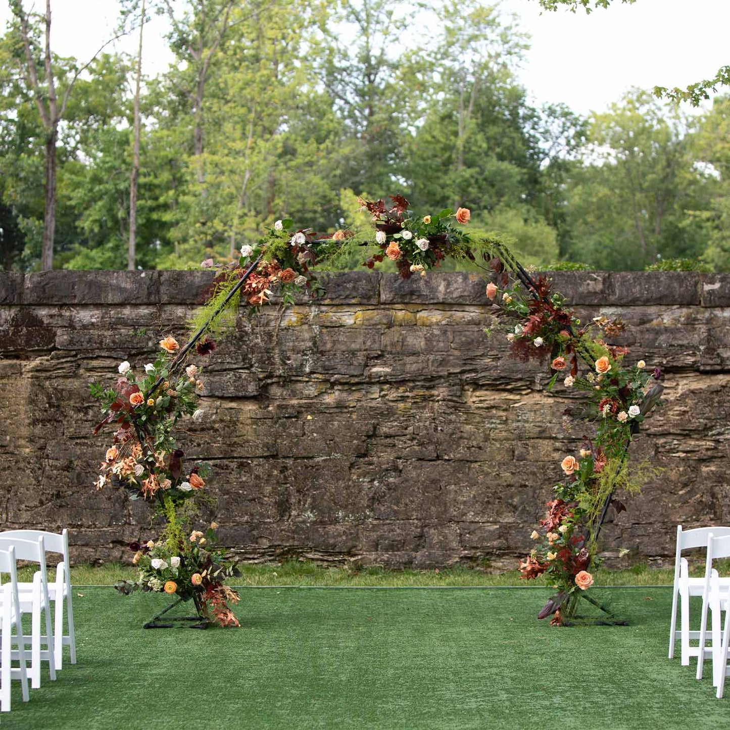 Hexagon Wedding Arch