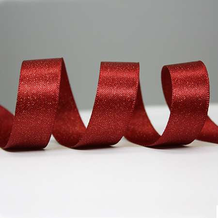 Unwired Purl Satin Ribbon - 25 Yards